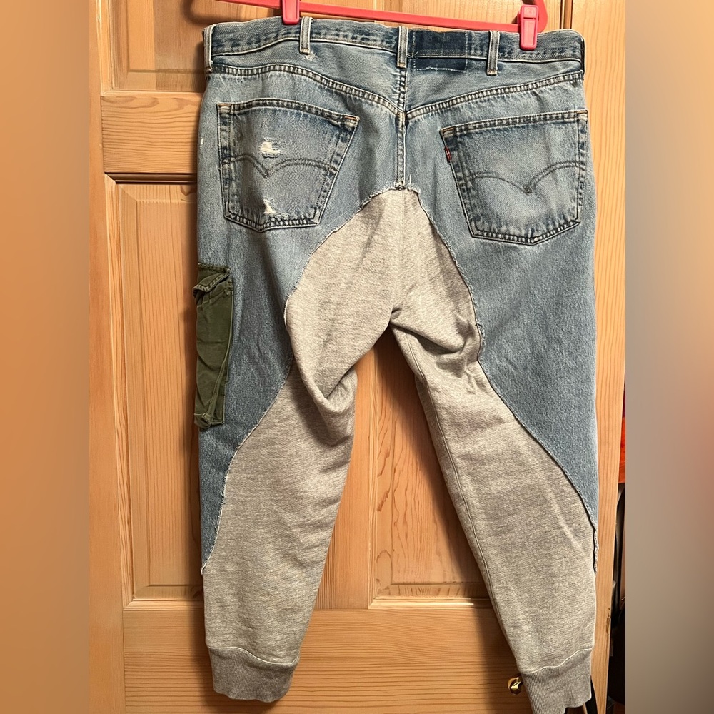 GREG LAUREN JOGGERS SIZE 4 pics show it all!!! - Picture 3 of 8